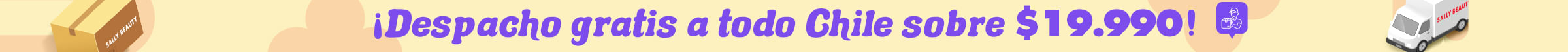 Despacho gratis a todo Chile sobre $19.990