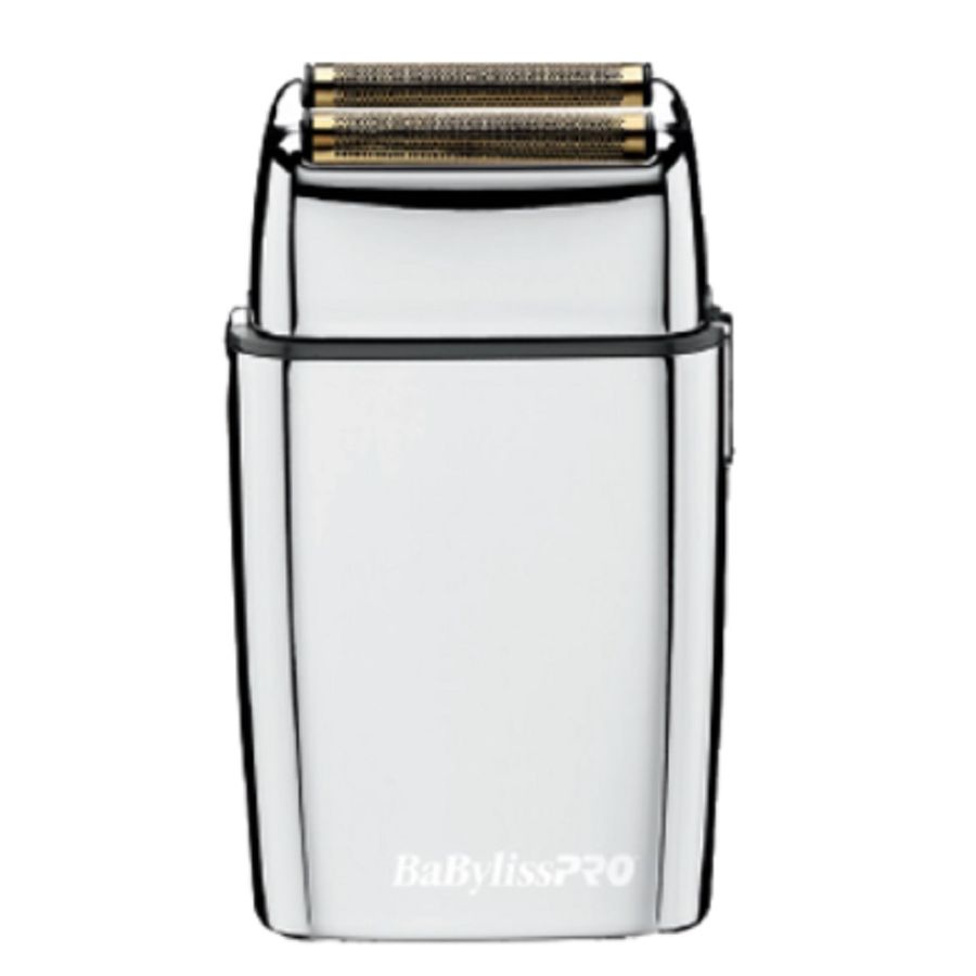 Afeitadora Métalica Shaver Doble Hoja Inalámbrica Silver