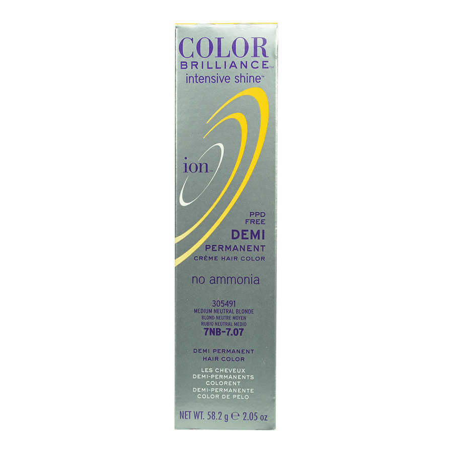 Tinte Demi Permanente Ion De 60 gr