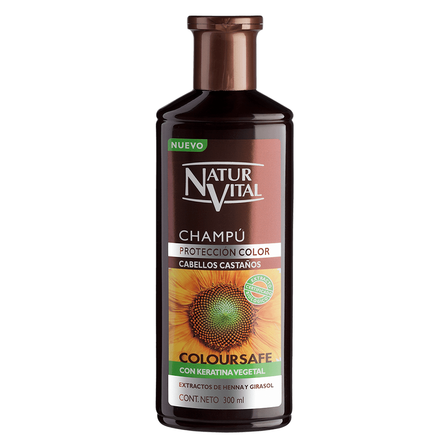 Shampoo para cabellos Castaños Natur Vital 300ml