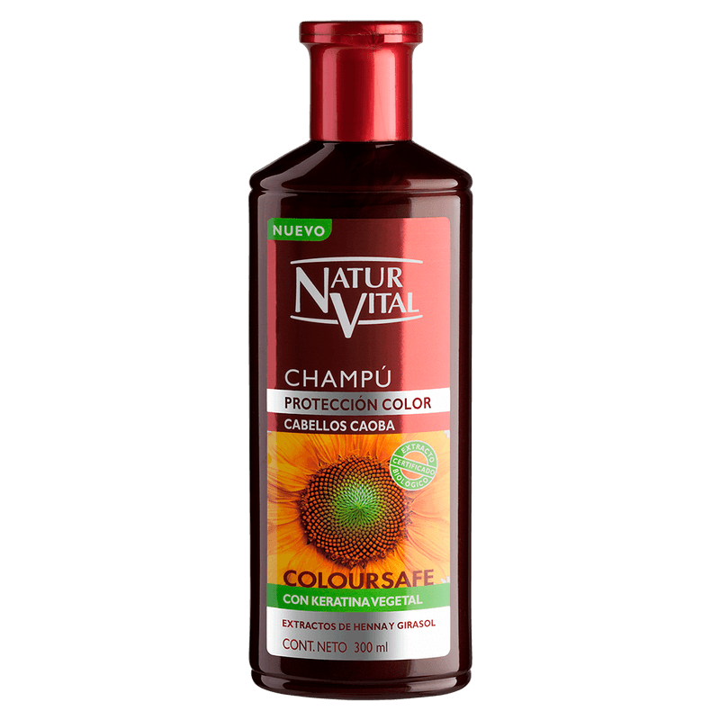 Shampoo para cabellos Caoba Natur Vital 300ml