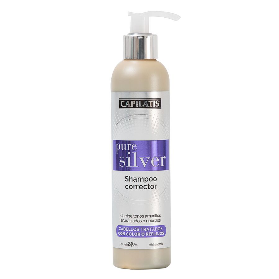 Shampoo Pure Silver Azul Capilatis 240ml