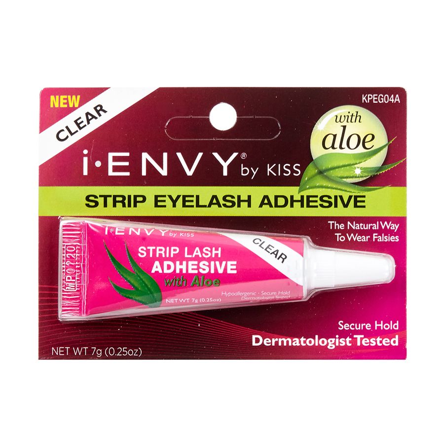 Pegamento para pestañas Kiss Envy transparente 7g