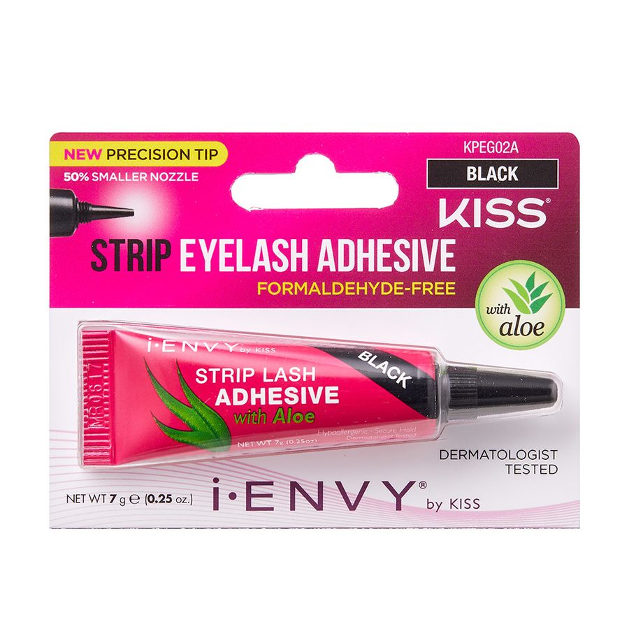 Pegamento para pestañas Kiss Envy negro 7g