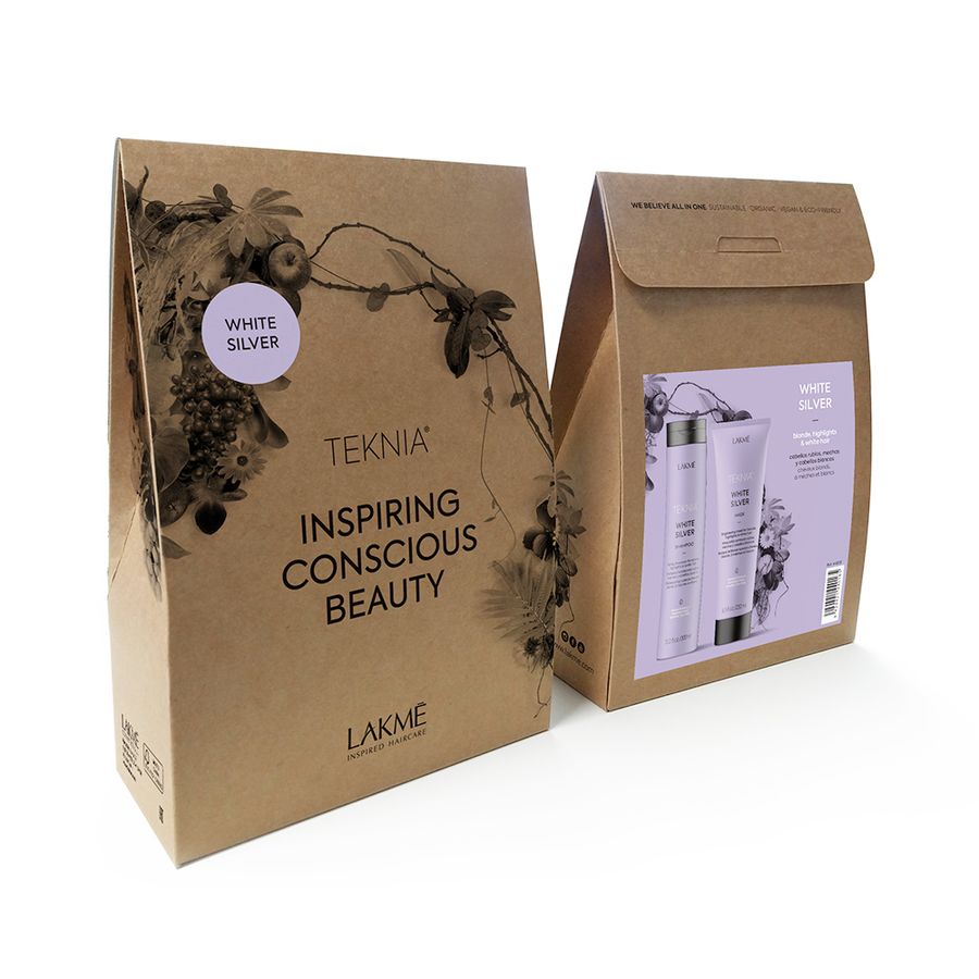 Kit Lakme White Silver 2un