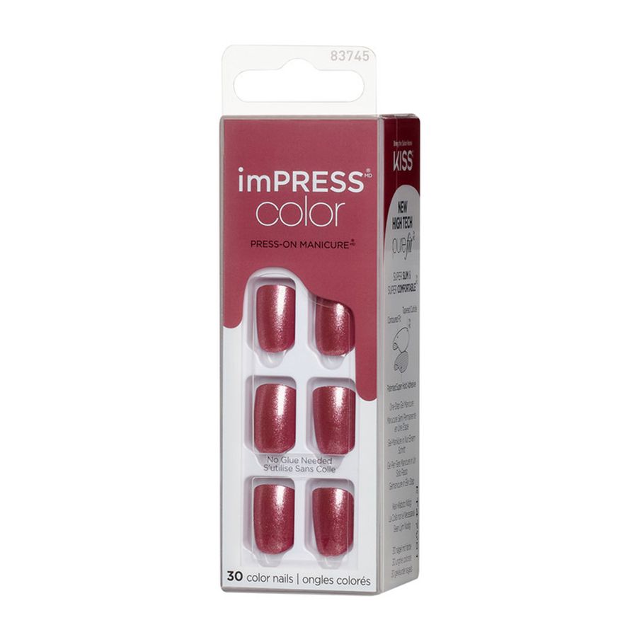 Uñas Artificiales Impress Color  Peanut Pink 30Un