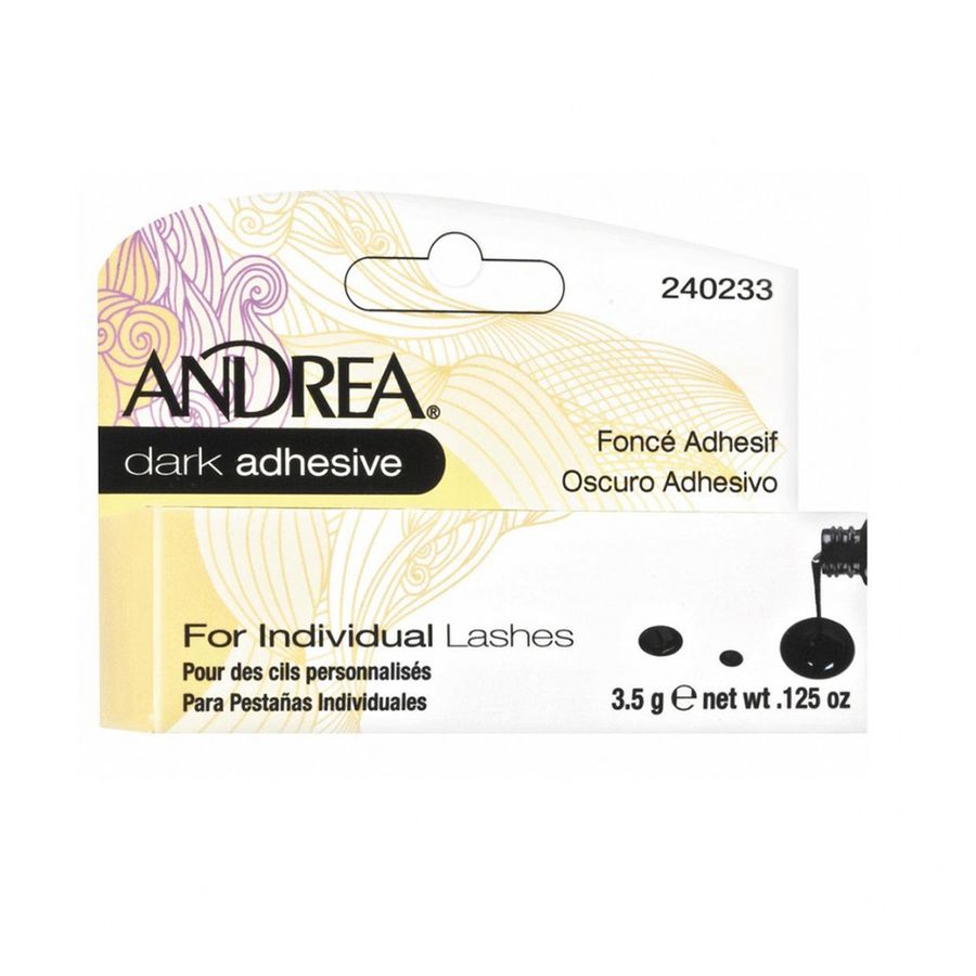 Pegamento pestañas individuales Andrea negro 3.5 gr