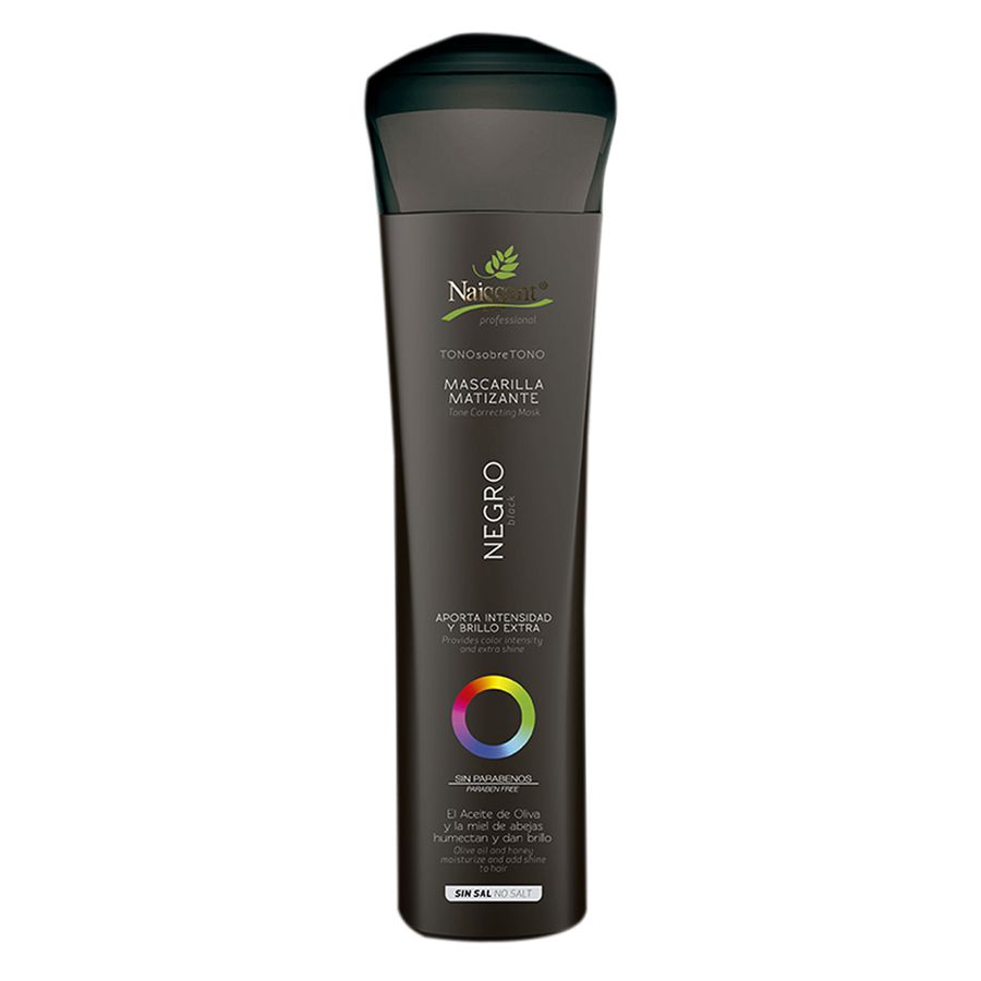Mascarilla matizante Naissant Negro 300 ml