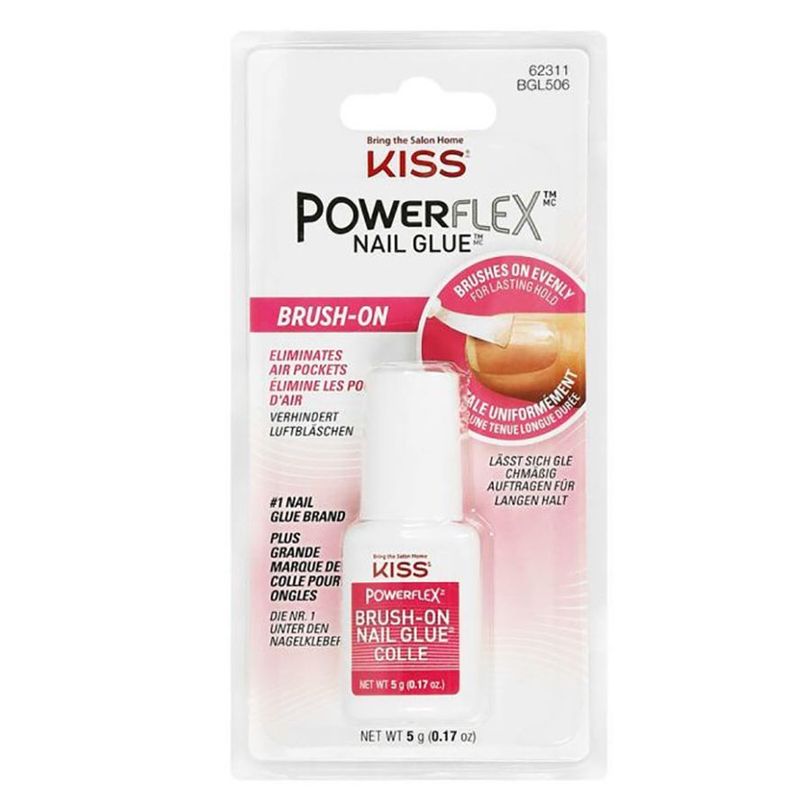 PEGAMENTO KISS BGL506 PINCEL UÑAS POWER 5GR