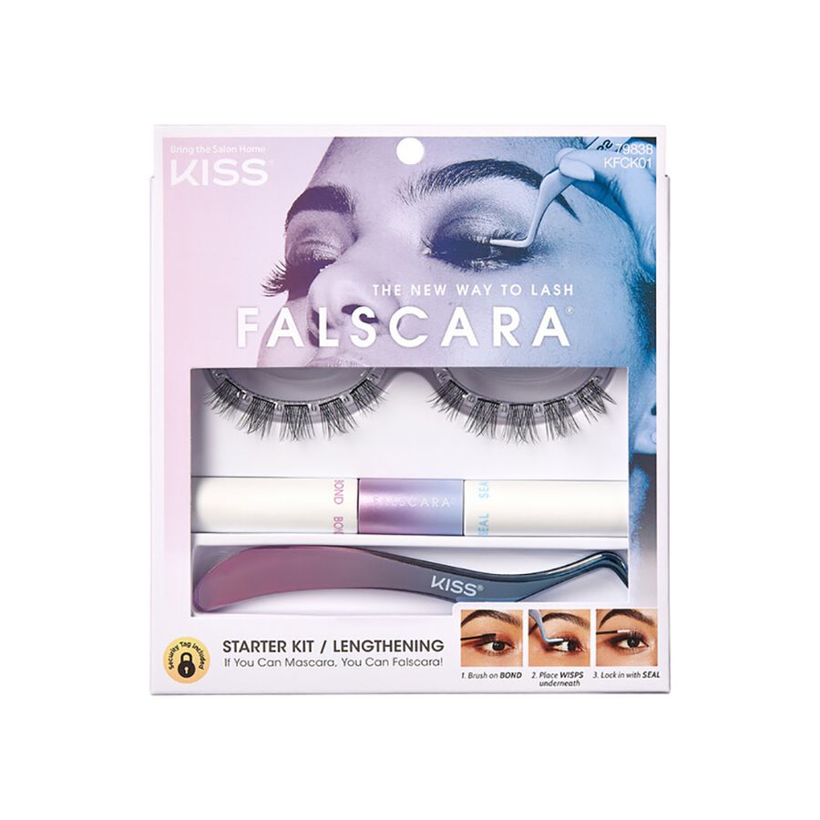 KIT APLICACION PESTAÑAS KISS KFCK01 FALSCARA