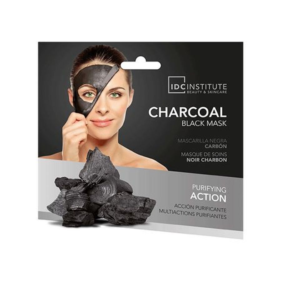 Mascarilla facial IDC Institute Charcoal Black