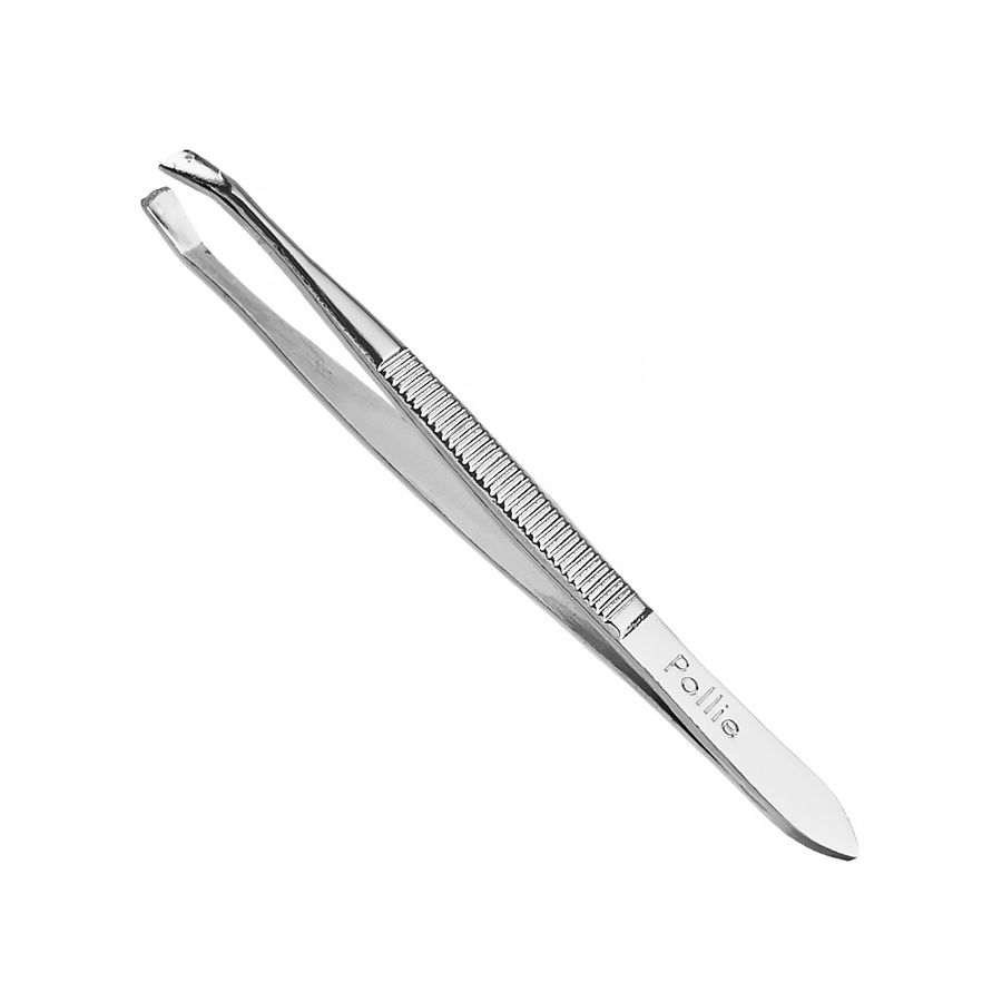 Pinza Depilar Euro 1339 Cromada 1Un