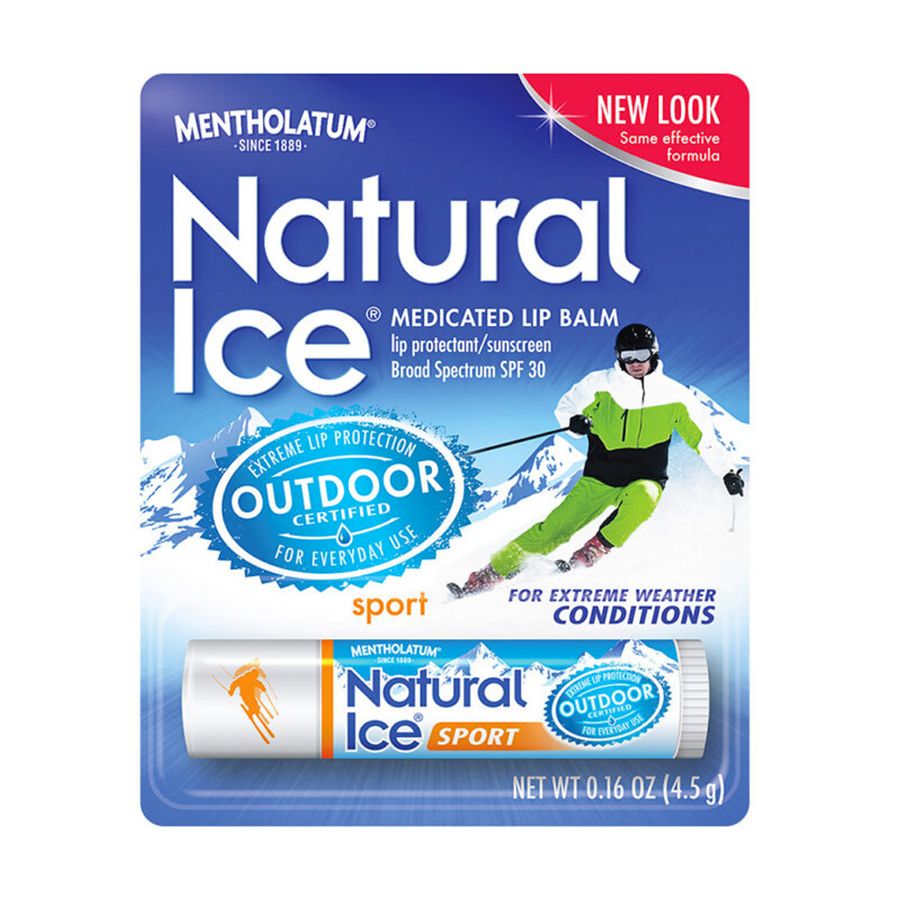 BALSAMO LABIAL LIP ICE MENBLA065 NATURAL ICE SPORT SPF30