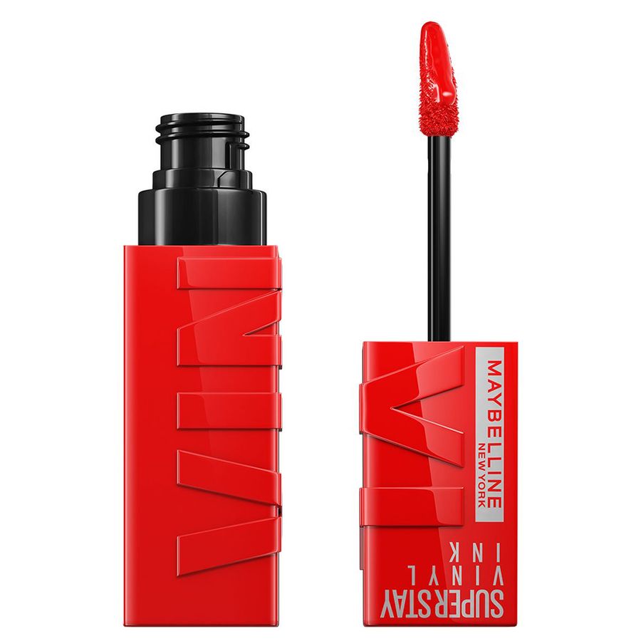 LABIAL MAYBELLINE VINYL RED HOT