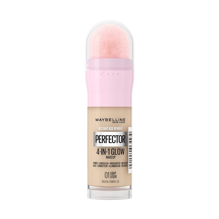Base De Maquillaje 4 En 1 Maybelline Glow Perfector Instant Age Rewind  LIGHT