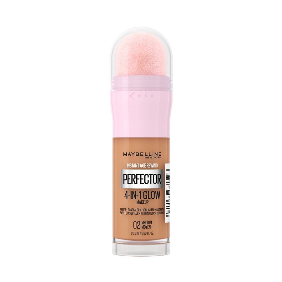 Base De Maquillaje 4 En 1 Maybelline Glow Perfector Instant Age Rewind MEDIUM
