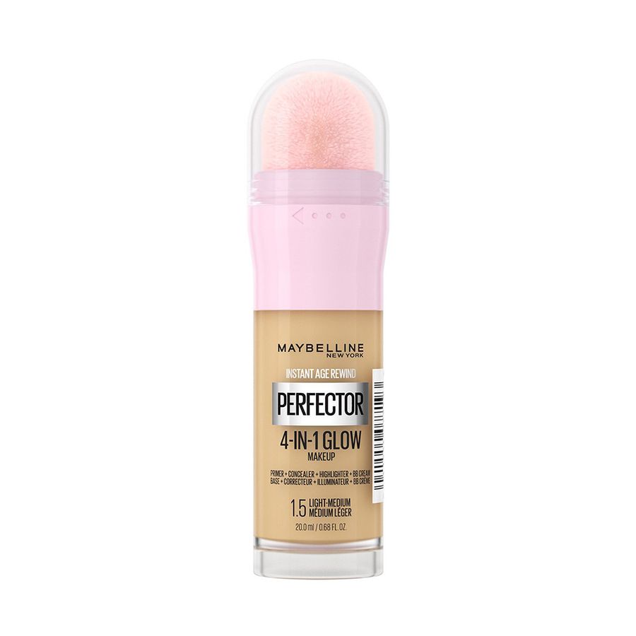 Base De Maquillaje 4 En 1 Maybelline Glow Perfector Instant Age Rewind MEDIUM DEEP