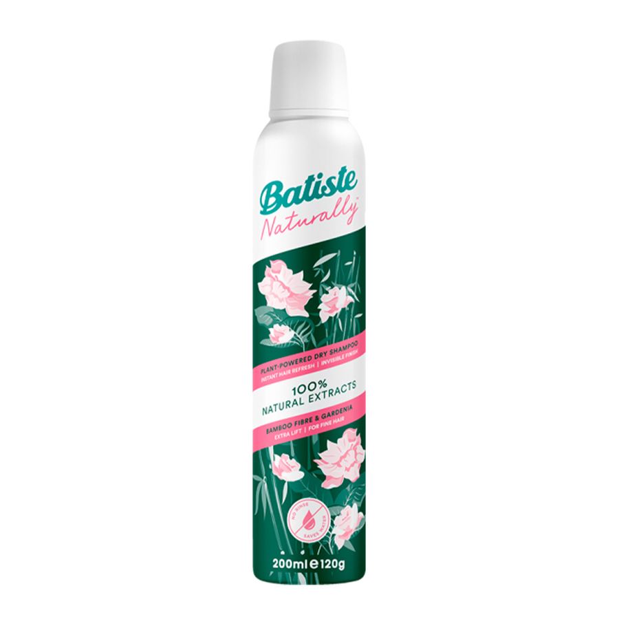 Shampoo en seco Batiste Naturally Gardenia 200ml