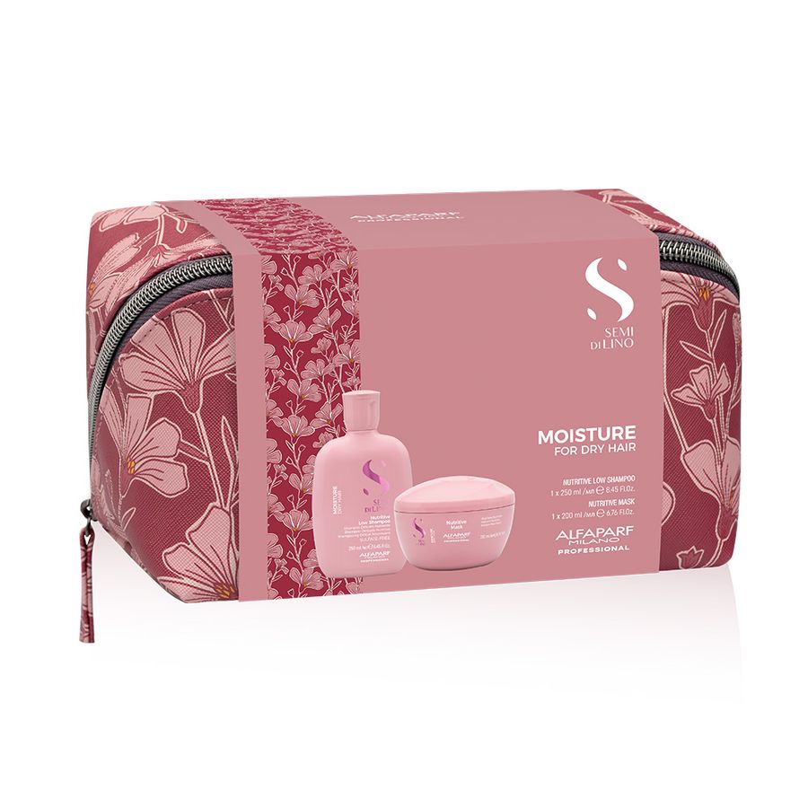 KIT SHAMPOO Y MÁSCARA ALFAPARF MOISTURE 2UN