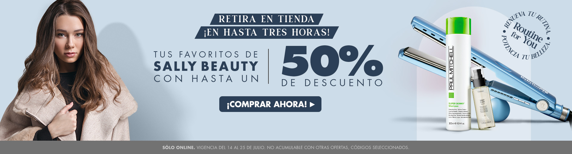 (retiro en tienda) Hot Looks, Cold Days – Hasta 50% en Sally Beauty