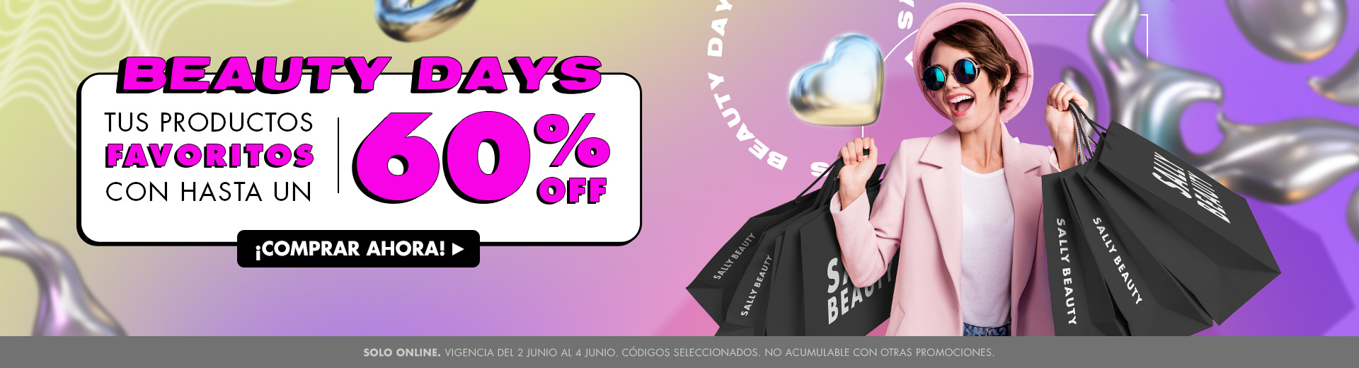 BEAUTY DAYS ¡HASTA UN 60% OFF! NOS ADELANTAMOS